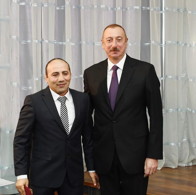 Azerbaijani president attends ceremony dedicated to 2018 sporting results (PHOTO)