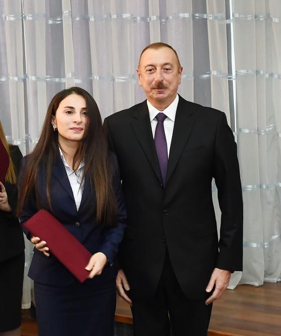 Azerbaijani president attends ceremony dedicated to 2018 sporting results (PHOTO)