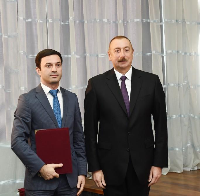 Azerbaijani president attends ceremony dedicated to 2018 sporting results (PHOTO)