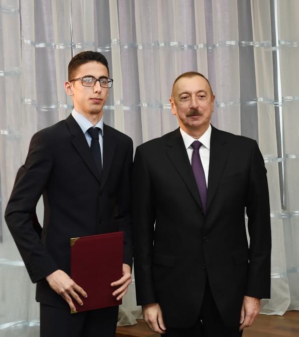 Azerbaijani president attends ceremony dedicated to 2018 sporting results (PHOTO)