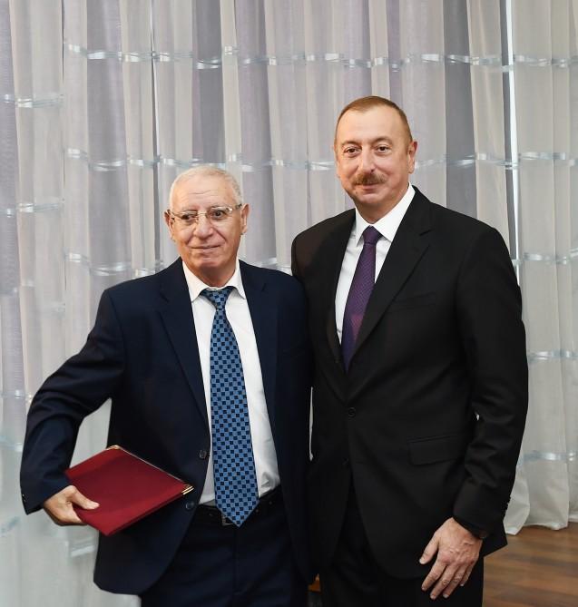 Azerbaijani president attends ceremony dedicated to 2018 sporting results (PHOTO)