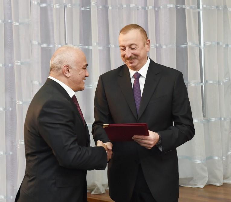 Azerbaijani president attends ceremony dedicated to 2018 sporting results (PHOTO)