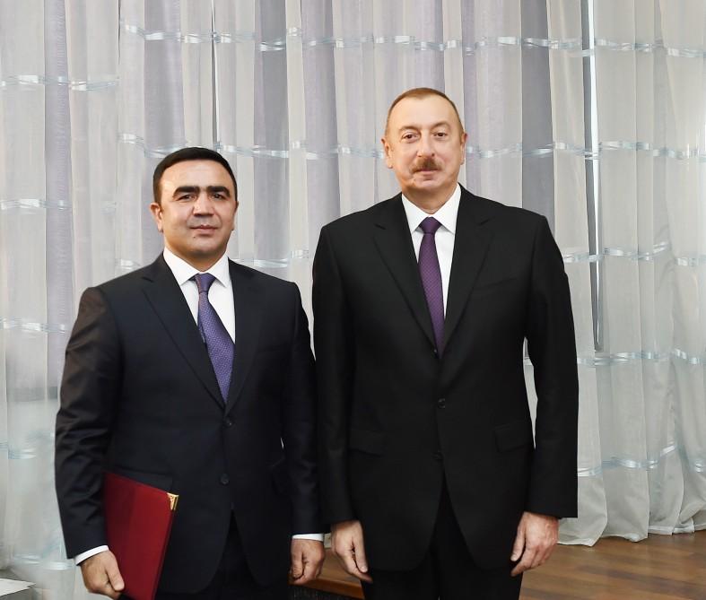 Azerbaijani president attends ceremony dedicated to 2018 sporting results (PHOTO)