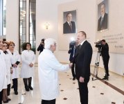 Azerbaijani president, first lady view newly-renovated Medical Rehabilitation Institute (PHOTO)