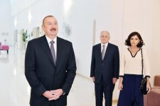 Azerbaijani president, first lady view newly-renovated Medical Rehabilitation Institute (PHOTO)