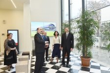 Azerbaijani president, first lady inaugurate building of National Museum of Art after overhaul (PHOTO)