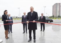 Azerbaijani president inaugurates new administrative building of Binagadi District Court (PHOTO)