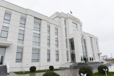 Azerbaijani president inaugurates new administrative building of Binagadi District Court (PHOTO)