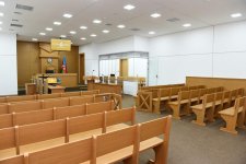 Azerbaijani president inaugurates new administrative building of Binagadi District Court (PHOTO)