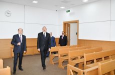 Azerbaijani president inaugurates new administrative building of Binagadi District Court (PHOTO)