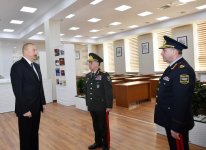 President Aliyev inaugurates new education block of Interior Ministry's Police Academy (PHOTO)