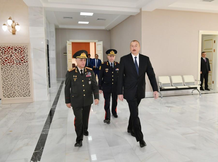 President Aliyev inaugurates new education block of Interior Ministry's Police Academy (PHOTO)