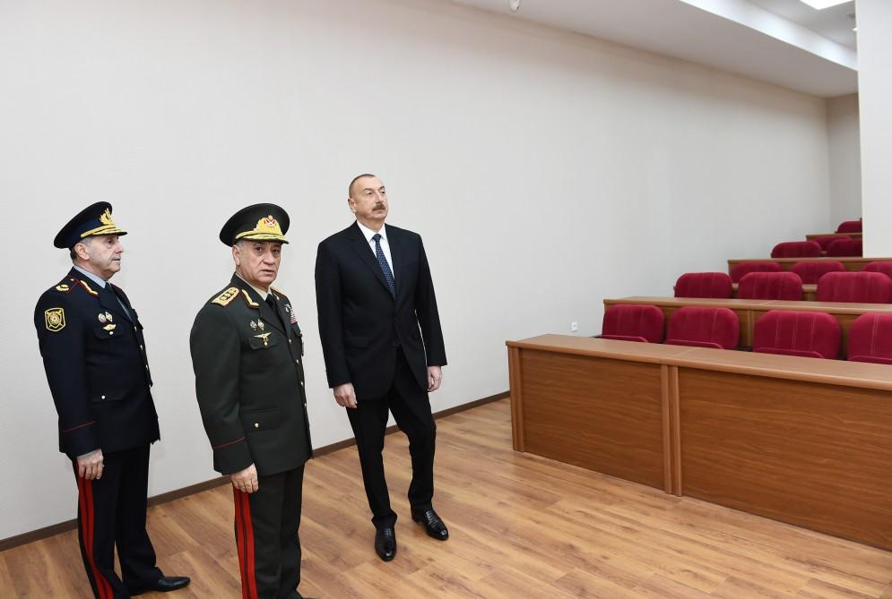 President Aliyev inaugurates new education block of Interior Ministry's Police Academy (PHOTO)