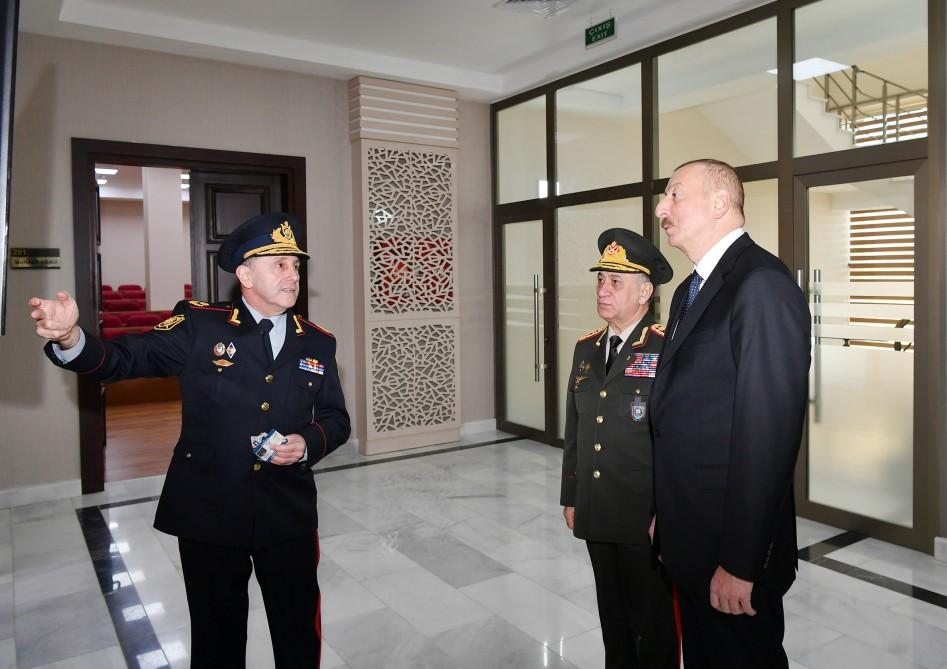President Aliyev inaugurates new education block of Interior Ministry's Police Academy (PHOTO)