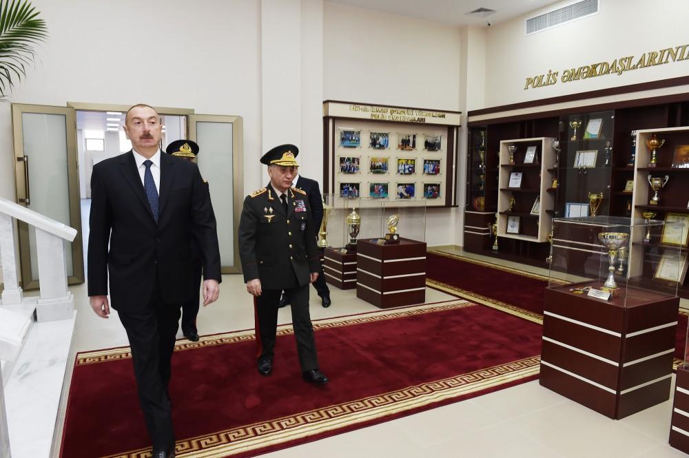 President Aliyev inaugurates new education block of Interior Ministry's Police Academy (PHOTO)