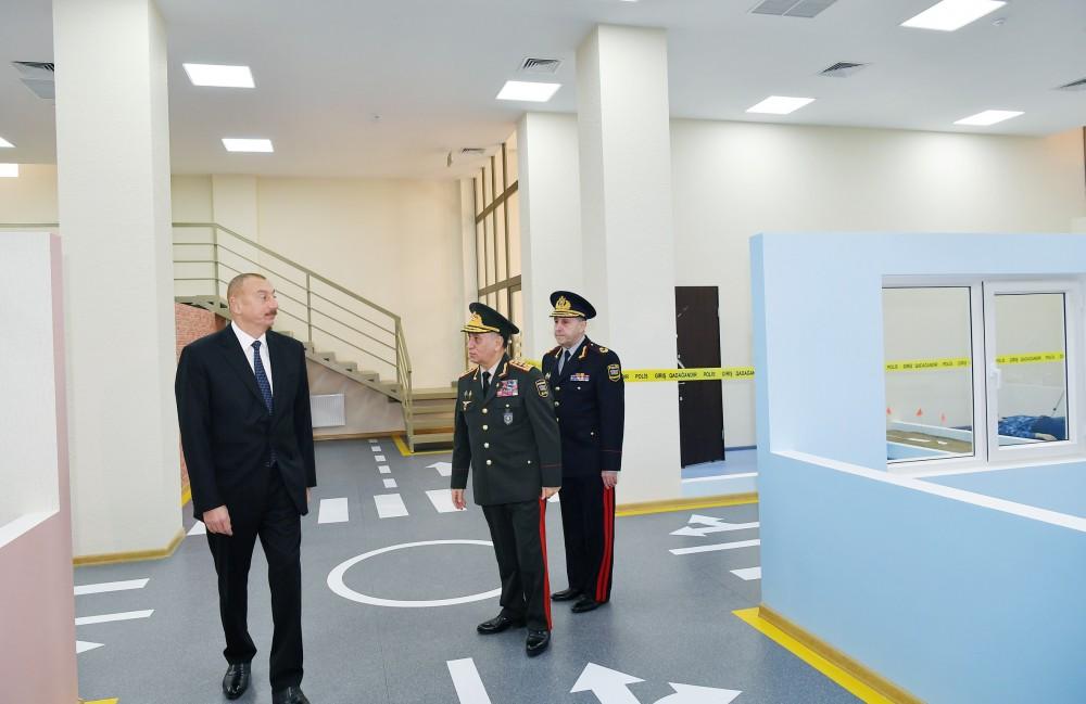 President Aliyev inaugurates new education block of Interior Ministry's Police Academy (PHOTO)