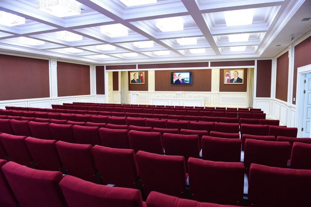 President Aliyev inaugurates new education block of Interior Ministry's Police Academy (PHOTO)