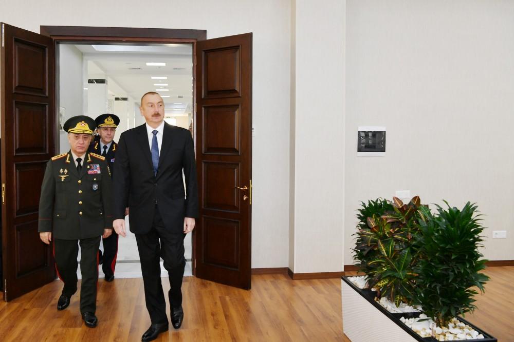 President Aliyev inaugurates new education block of Interior Ministry's Police Academy (PHOTO)