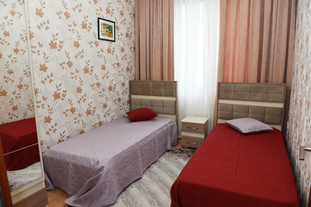 Azerbaijani president, first lady attend opening of residential complex for refugees, IDPs in Sumgait (PHOTO)