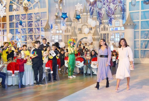 First VP Mehriban Aliyeva attends traditional New Year party for children (PHOTO)