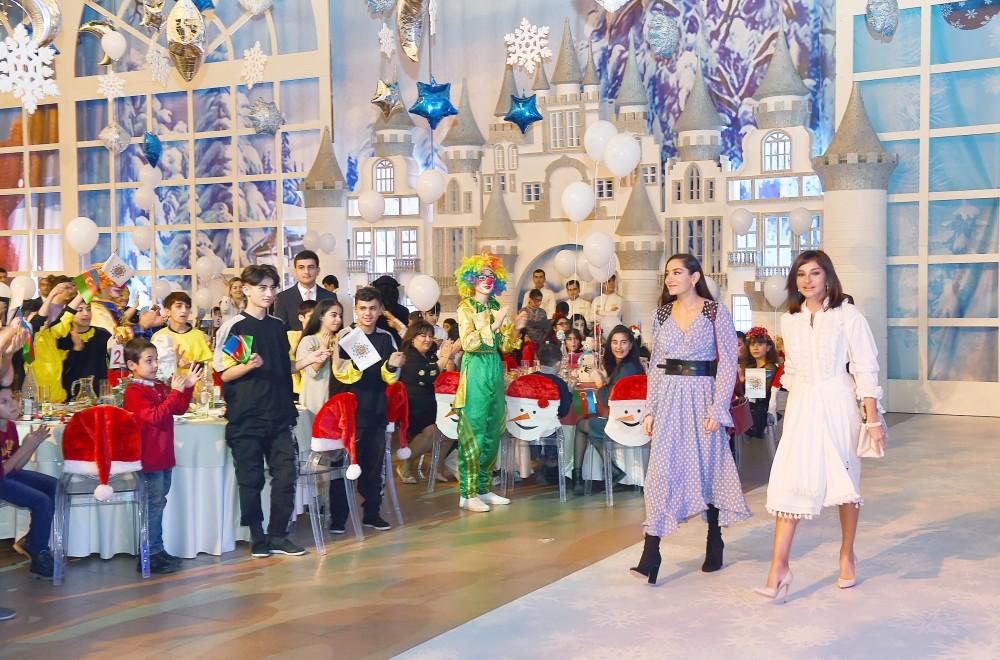First VP Mehriban Aliyeva attends traditional New Year party for children (PHOTO)
