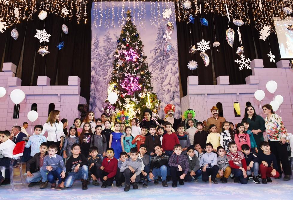 First VP Mehriban Aliyeva attends traditional New Year party for children (PHOTO)