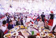 First VP Mehriban Aliyeva attends traditional New Year party for children (PHOTO)