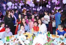First VP Mehriban Aliyeva attends traditional New Year party for children (PHOTO)
