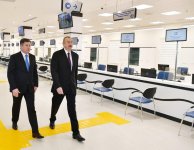 Azerbaijani president inaugurates new residence of real estate services (PHOTO)