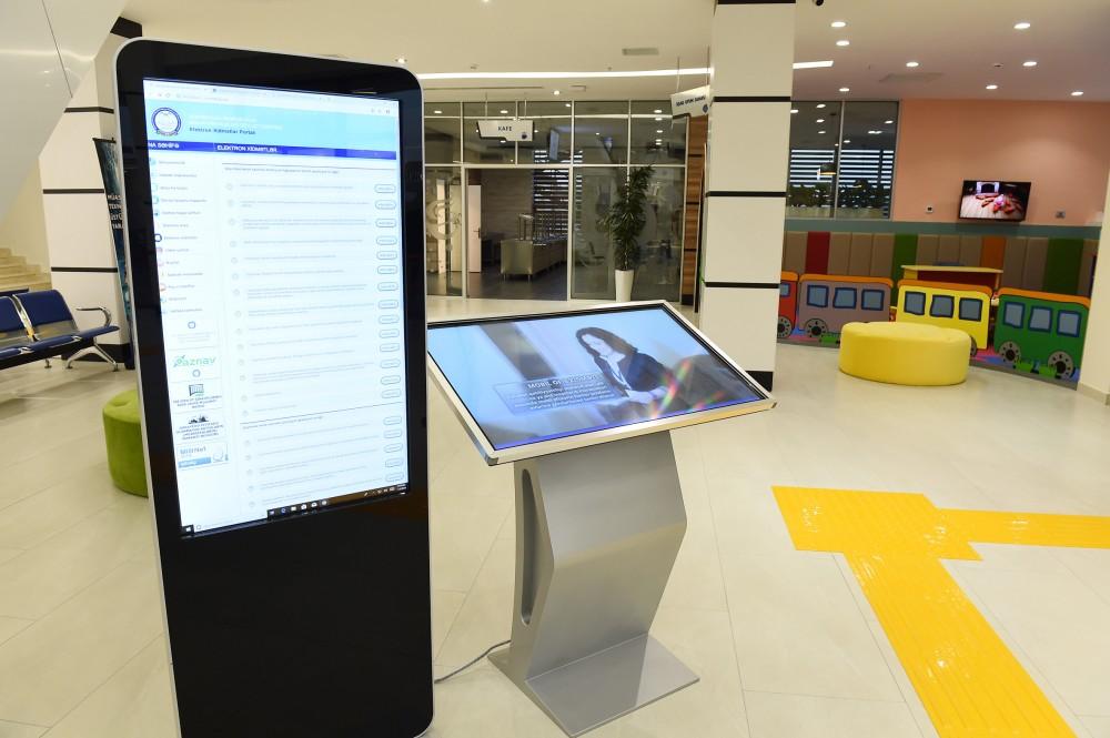 Azerbaijani president inaugurates new residence of real estate services (PHOTO)