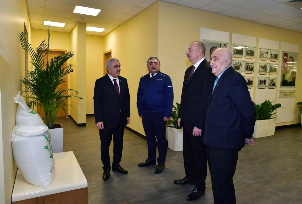 Ilham Aliyev attends inauguration of SOCAR carbamide plant (PHOTO)