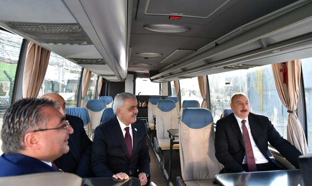 Ilham Aliyev attends inauguration of SOCAR carbamide plant (PHOTO)