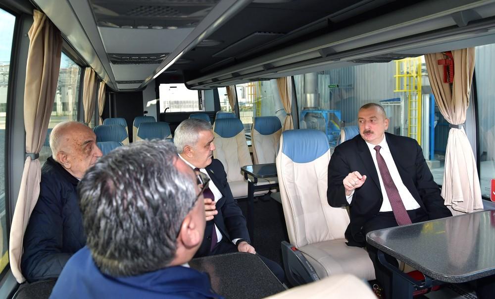 Ilham Aliyev attends inauguration of SOCAR carbamide plant (PHOTO)