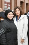 President Ilham Aliyev, First Lady Mehriban Aliyeva meet martyr families (PHOTO)