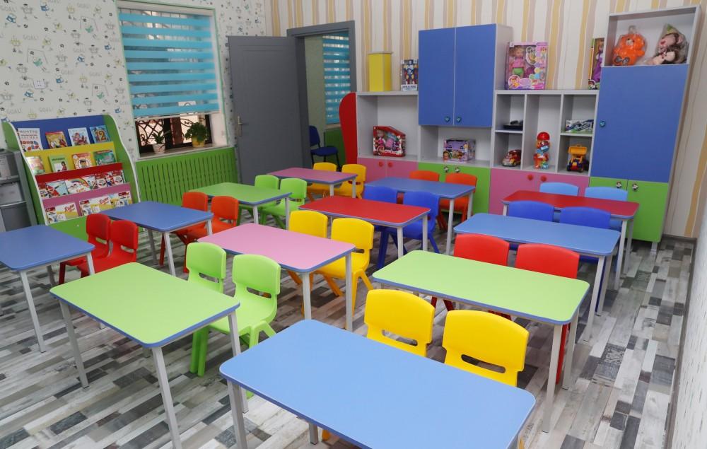 First VP Mehriban Aliyeva attends opening of kindergarten in Baku (PHOTO)