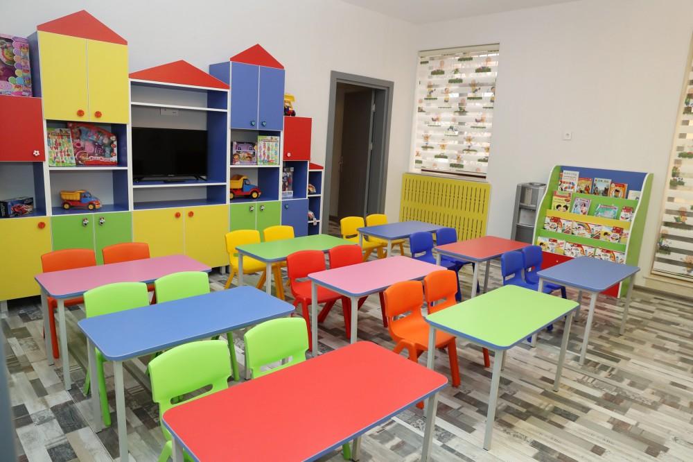 First VP Mehriban Aliyeva attends opening of kindergarten in Baku (PHOTO)