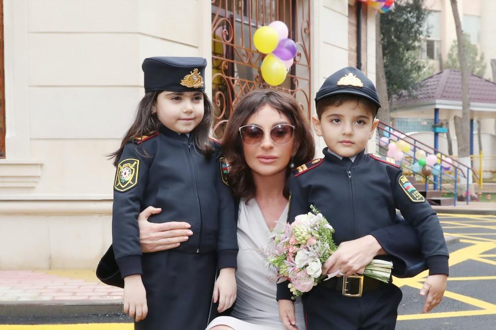 First VP Mehriban Aliyeva attends opening of kindergarten in Baku (PHOTO)