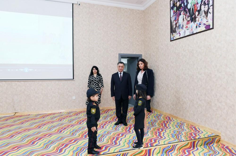 First VP Mehriban Aliyeva attends opening of kindergarten in Baku (PHOTO)