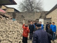 Azerbaijani public association reps meet residents of earthquake-affected regions (PHOTO)