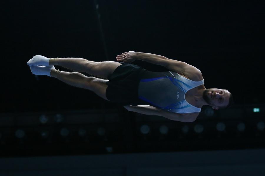 Preparations of Azerbaijani gymnasts for World Cup actively continue (PHOTO)