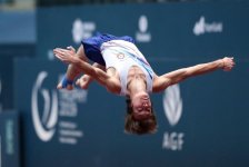 Preparations of Azerbaijani gymnasts for World Cup actively continue (PHOTO)