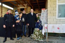 President Ilham Aliyev visited quake-hit Shamakhi (PHOTO)