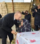 President Ilham Aliyev visited quake-hit Shamakhi (PHOTO)