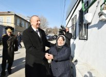President Ilham Aliyev visited quake-hit Shamakhi (PHOTO)