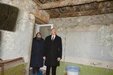 President Ilham Aliyev visited quake-hit Shamakhi (PHOTO)