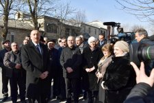 President Ilham Aliyev visited quake-hit Shamakhi (PHOTO)