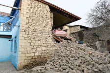President Ilham Aliyev visited quake-hit Shamakhi (PHOTO)