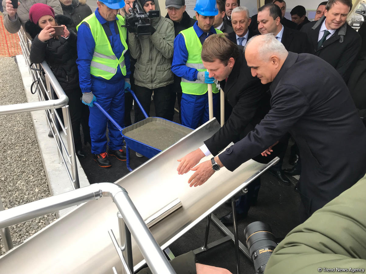 Foundation of new automobile plant laid in Azerbaijan (PHOTO)