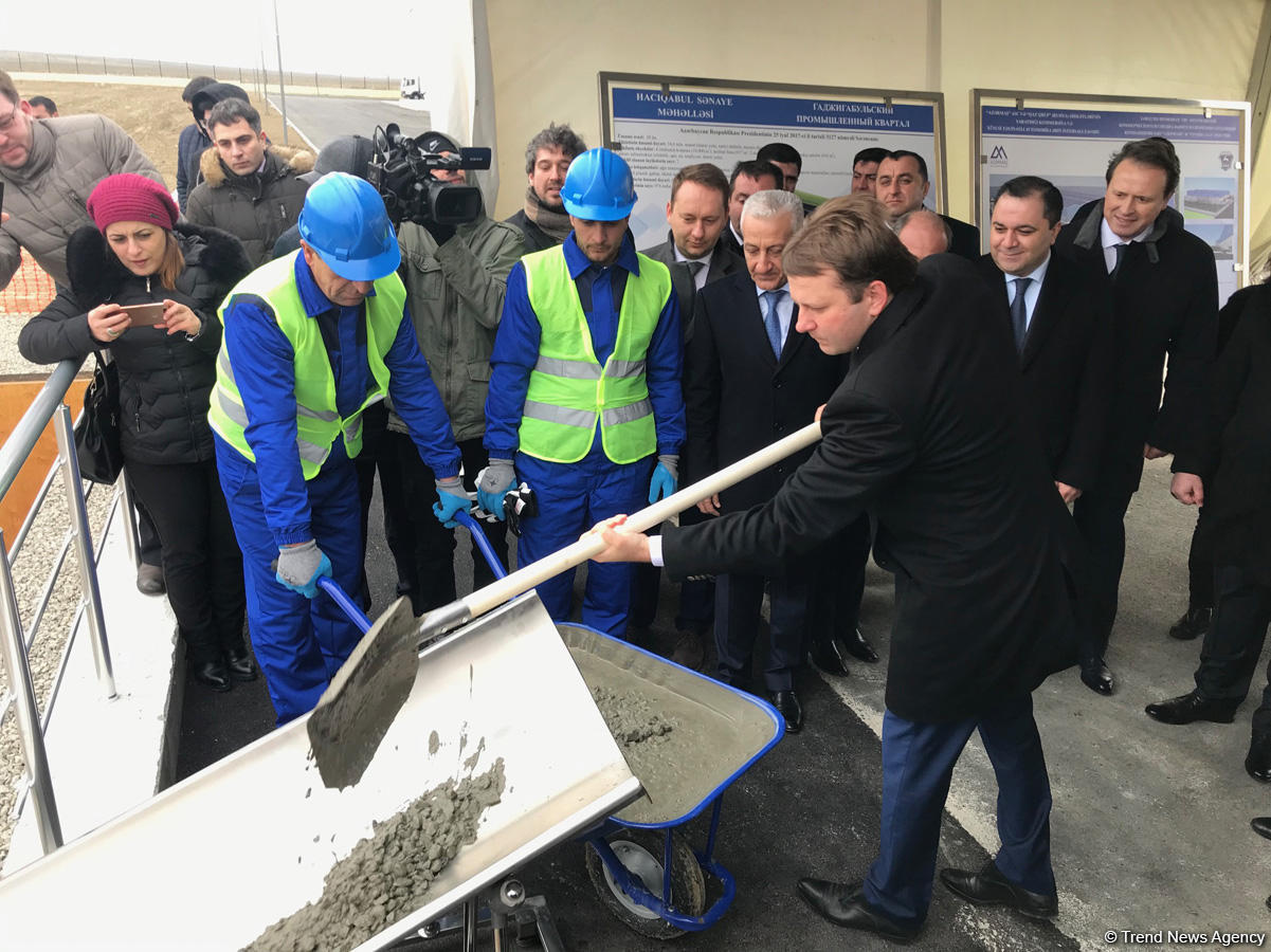 Foundation of new automobile plant laid in Azerbaijan (PHOTO)