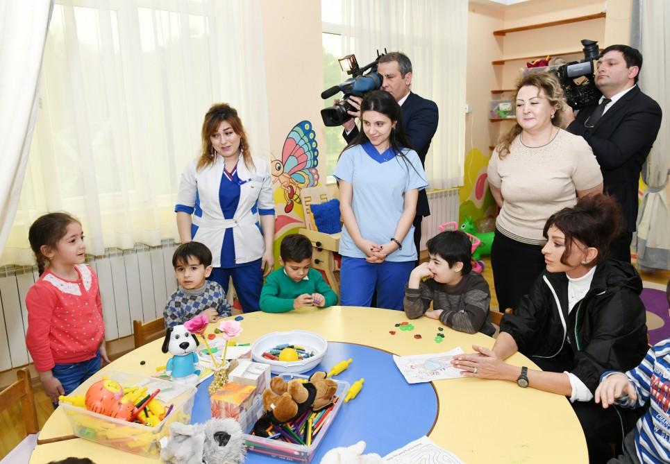First VP Mehriban Aliyeva visits Children's Psycho-Neurological Center in Baku (PHOTO)